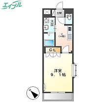 アルカディア  ｜ 三重県松阪市駅部田町（賃貸アパート1K・1階・31.02㎡） その2