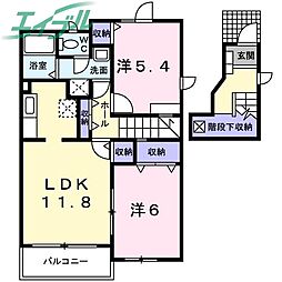 🉐敷金礼金0円！🉐エレガント　Ｃ棟