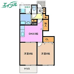 ベル・パラッツオ　Ｂ 1階