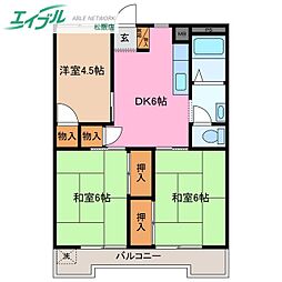 ジュピターマンション大津I 2階