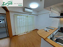 アンジューV 3階2DKのリビング/ダイニング