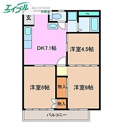 メゾンボヌール 2階