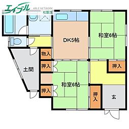 🉐敷金礼金0円！🉐大紀町錦O様貸家