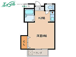 プランドール 2階