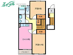 エクシードIII 2階
