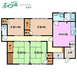 🉐敷金礼金0円！🉐玉城町佐田Ｔ様貸家