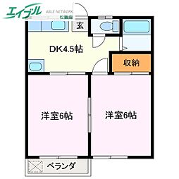 サザンハイツ パートII 1階/-