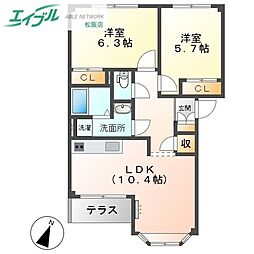 セン・トレア 1階/-