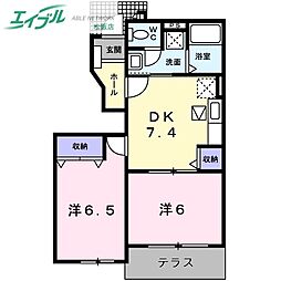 🉐敷金礼金0円！🉐エレガント　Ｃ棟