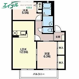 ハイツかすみ 1階/-