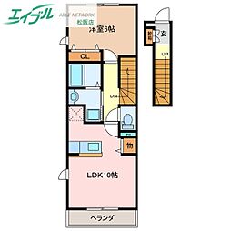ヴォロンティエB棟 2階/-