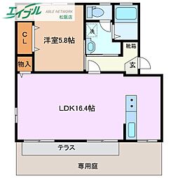 ハミングバード A棟 1階
