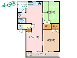 アーバンハイツII 2階/-