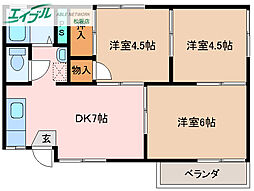 ファミリーハイツみえ 2階