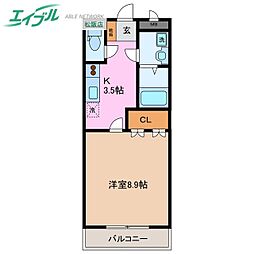 カサブランカ 2階/-