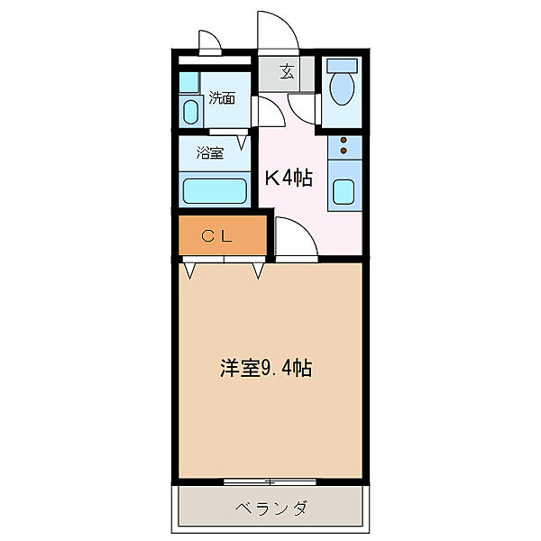 三重県松阪市嬉野中川新町２丁目(賃貸アパート1K・1階・30.96㎡)の写真 その2