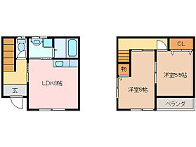 三重県津市城山１丁目（賃貸テラスハウス2LDK・1階・50.76㎡） その2