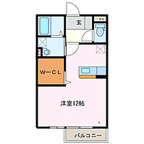 三重県松阪市嬉野中川新町３丁目（賃貸アパート1R・1階・33.39㎡） その2