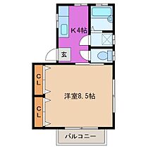 三重県津市藤枝町（賃貸アパート1K・2階・27.00㎡） その2