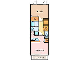 三重県津市戸木町（賃貸アパート1LDK・2階・45.32㎡） その2