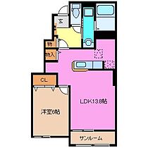 三重県津市高茶屋小森町（賃貸アパート1LDK・1階・50.21㎡） その2