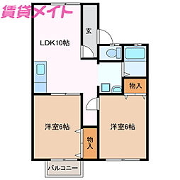 近鉄名古屋線 桃園駅 徒歩10分