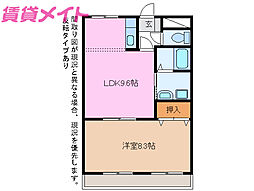 近鉄名古屋線 伊勢中川駅 徒歩3分