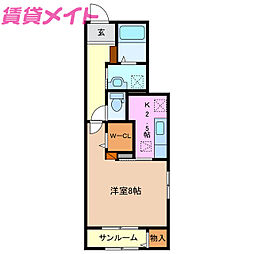 紀勢本線 高茶屋駅 徒歩20分