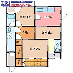 🉐敷金礼金0円！🉐紀勢本線 六軒駅 徒歩24分