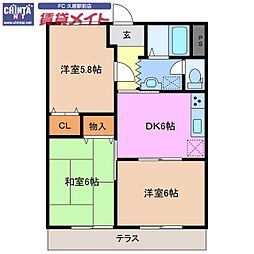 🉐敷金礼金0円！🉐近鉄名古屋線 桃園駅 徒歩9分