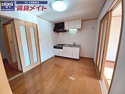 近鉄名古屋線 桃園駅 徒歩9分の賃貸マンション 1階3DKのリビング/ダイニング