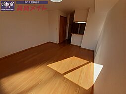 近鉄名古屋線 久居駅 徒歩20分の賃貸アパート 1階ワンルームのリビング/ダイニング