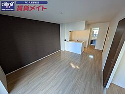 近鉄名古屋線 久居駅 徒歩10分の賃貸アパート 1階1LDKのリビング/ダイニング