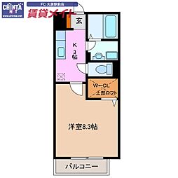 JR紀勢本線 高茶屋駅 徒歩20分 2階/-
