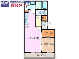 近鉄名古屋線 津新町駅 徒歩17分 2階/-