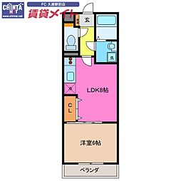 JR紀勢本線 高茶屋駅 徒歩17分 1階/-