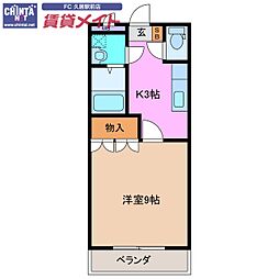 近鉄名古屋線 桃園駅 徒歩5分 1階/-