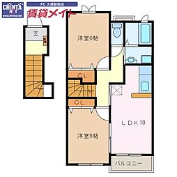 近鉄名古屋線 南が丘駅 徒歩25分 2階/-