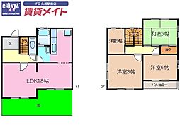 🉐敷金礼金0円！🉐近鉄大阪線 川合高岡駅 徒歩19分