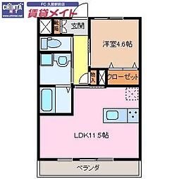 近鉄大阪線 川合高岡駅 徒歩22分