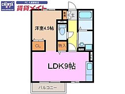 近鉄名古屋線 伊勢中川駅 徒歩2分 1階/-