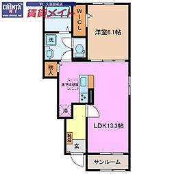 近鉄名古屋線 津駅 徒歩14分