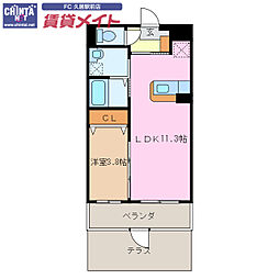 近鉄名古屋線 久居駅 徒歩12分 1階/-