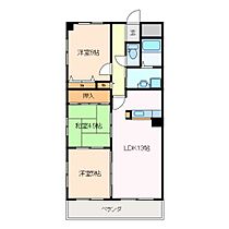 三重県松阪市塚本町（賃貸マンション3LDK・4階・66.60㎡） その2