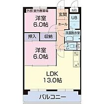 三重県多気郡多気町相可（賃貸マンション2LDK・2階・56.70㎡） その2