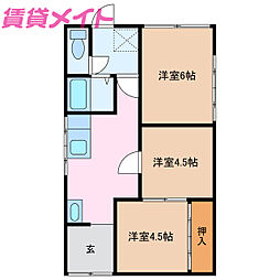 🉐敷金礼金0円！🉐紀勢本線 松阪駅 徒歩42分