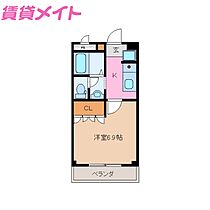 三重県松阪市鎌田町（賃貸アパート1K・2階・24.84㎡） その2