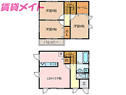 🉐敷金礼金0円！🉐近鉄山田線 松ヶ崎駅 徒歩6分