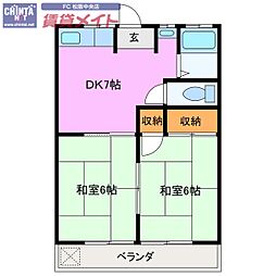 🉐敷金礼金0円！🉐近鉄山田線 東松阪駅 徒歩44分