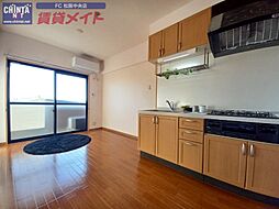 近鉄山田線 松阪駅 徒歩23分の賃貸マンション 3階3DKのリビング/ダイニング